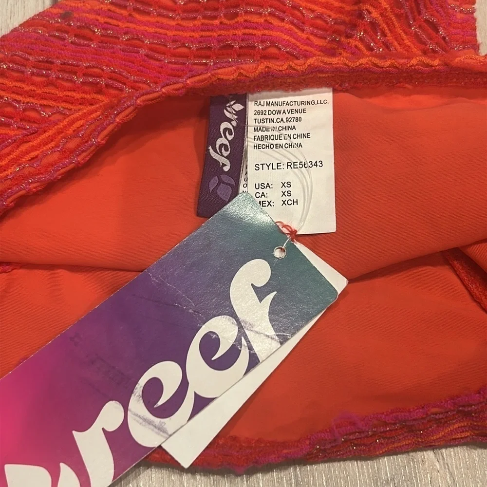 REEF Tunnel side pant swim bikini bottom size XS